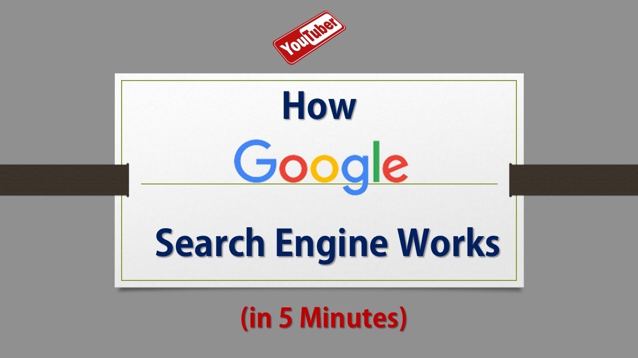 how do google search engine works