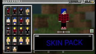 COMO TER UMA SKIN PACK NO MINECRAFT PE screenshot 5