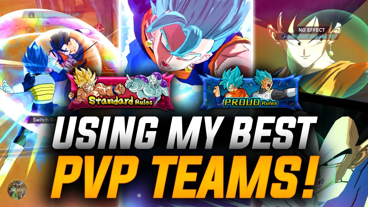 Dbl Ranks Using My Current TOP 3 BEST TEAMS In RANKED PVP! (Dragon Ball Legends ...