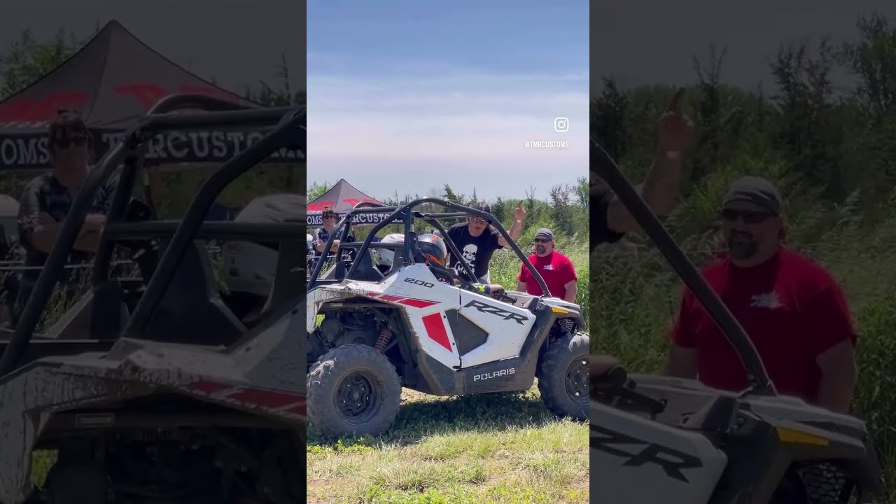 Youth UTV Racing with Can X