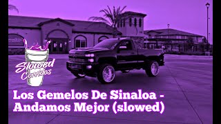 Los Gemelos De Sinaloa - Andamos Mejor (slowed) (rebajada)