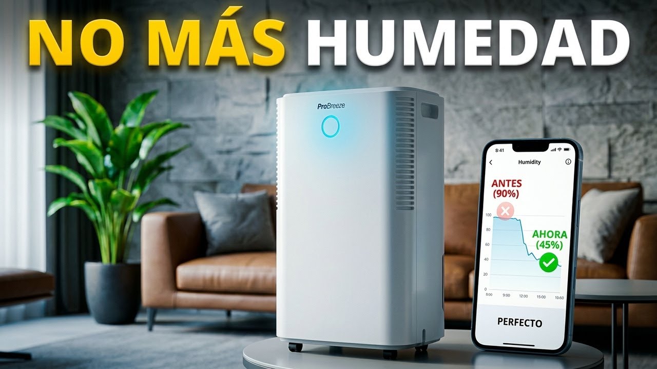 ✅ 5 Mejores Deshumidificadores Calidad Precio de Amazon para 2026 🌱 Elimina la Humedad de Casa