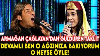 Armağan Çağlayandan Güldüren Taklit - Popstar