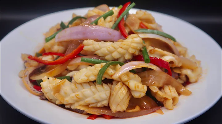 A homemade recipe for stir-fried squid, following these points, the texture will be fresh, crispy a - DayDayNews