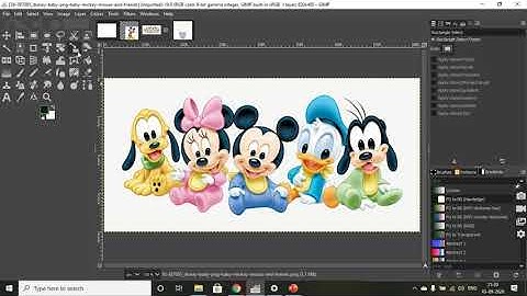 SCALE AND CROP  TOOL IN  GIMP - BPDAV