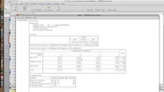 5 3 PSPP CHI SQUARE test for independence