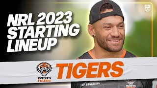 Wests Tigers Starting Lineup - NRL 2023