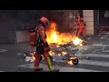 les Pompiers de Paris dans le feu de  l'action