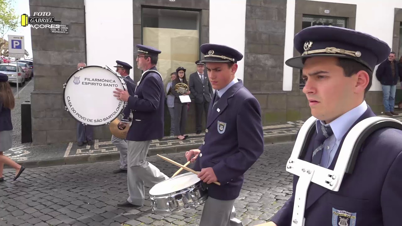 Desfile de Filarmónicas 25 de Abril 2019 na Ilha Terceira