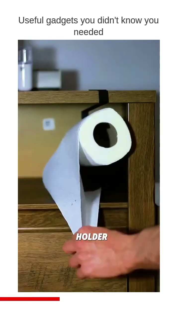 ⚙️ You need this! Product link in Bio This paper towel holder will make your life easier