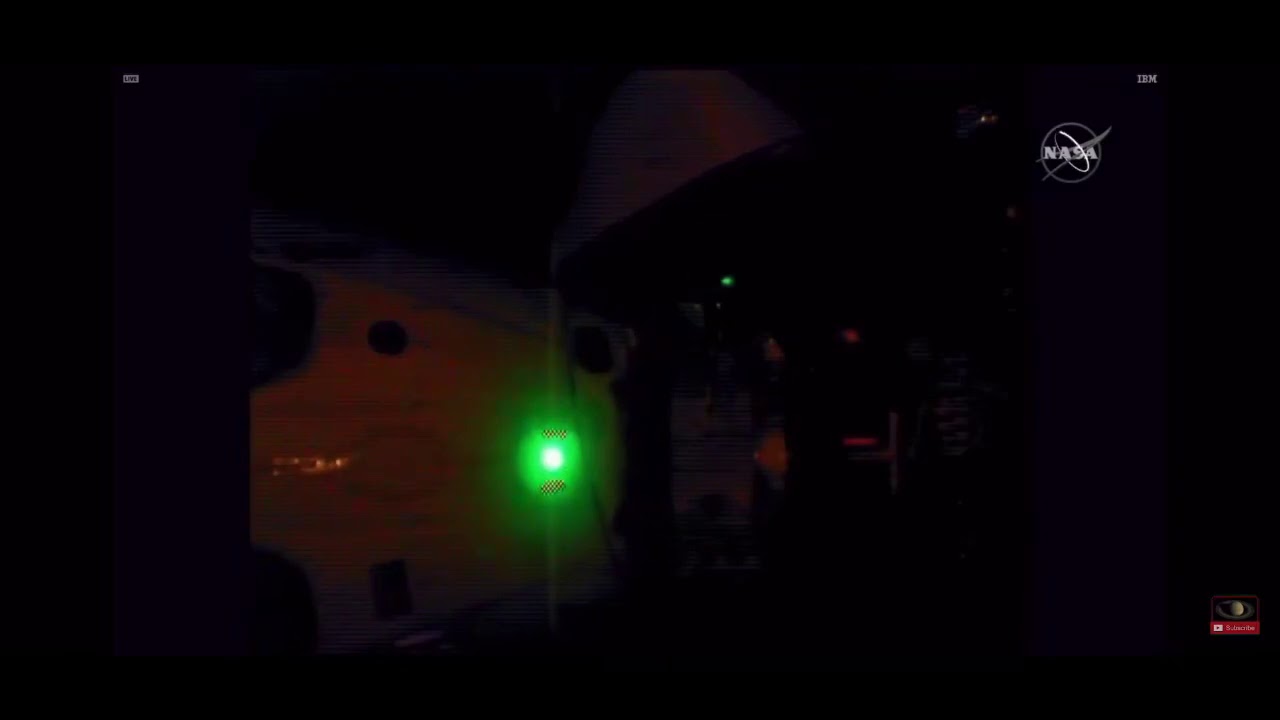 SpaceX Dragon Undock