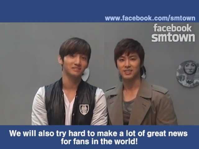 FACEBOOK SMTOWN OPEN INTERVIEW.(BY TVXQ!)
