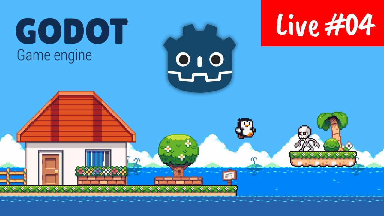 🎮 Live #4 – Desenvolvendo jogo de plataforma 2D com Godot - YouTube