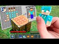 Minecraft in Real Life POV - CRAFTING DIAMOND HEROBRINE in Realistic Minecraft RTX 創世神第一人稱真人版