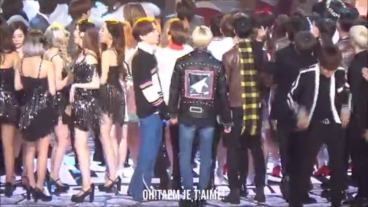 151231MBC가요대제전 New Year Countdown_SHINee_TAEMIN focus