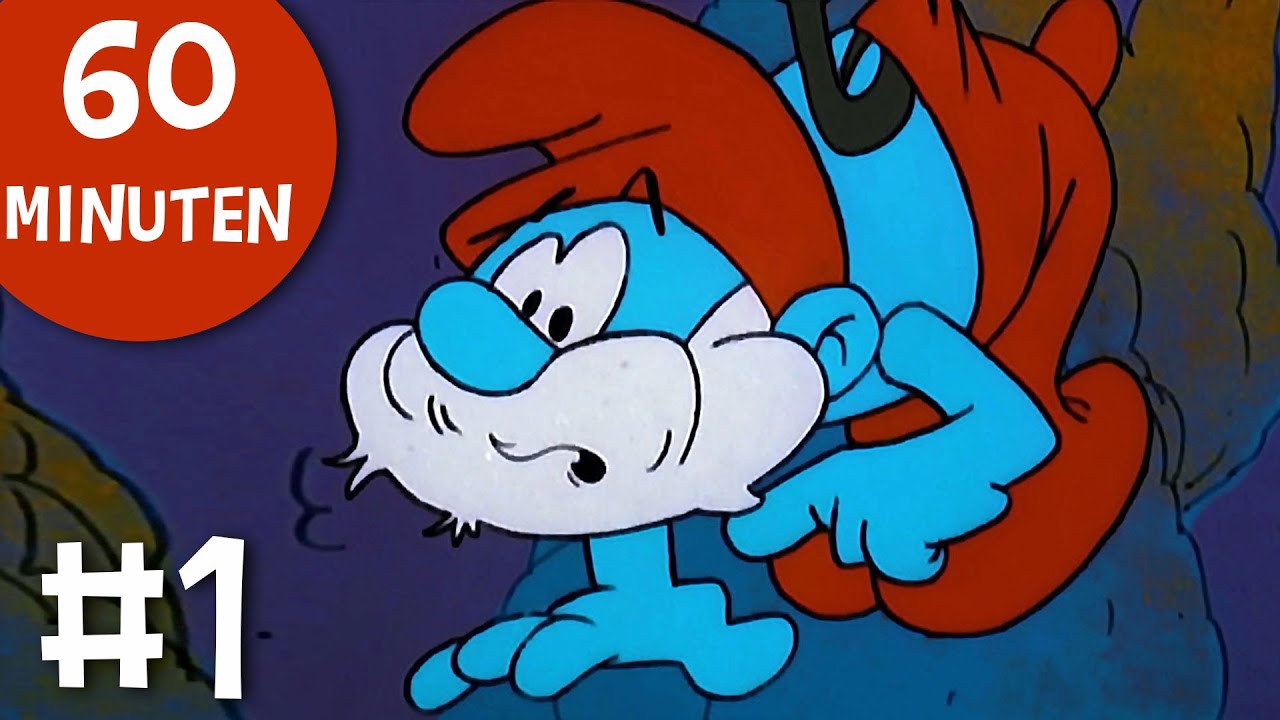 60 Minuten Compilation • Papa Schlumpf Teil Eins • Die Schlümpfe - YouTube