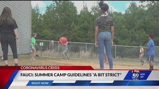 Summer camp guidelines