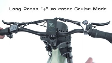 Romeo/Juliet 81F Display-Cruise Mode and Walk Mode operation