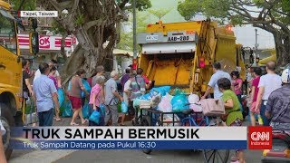 Melihat Truk Sampah Unik Warga Taiwan