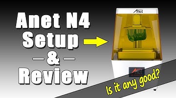 Is The Anet N4 3D Resin Printer Any Good? Setup, Review And First Use.