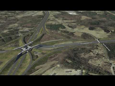 Charlotte I-85/I-485 Interchange Visualization