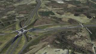 Charlotte I-85/I-485 Interchange Visualization