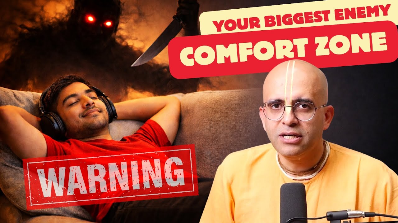 Your Biggest Enemy: Comfort Zone || Amogh Lila Pr