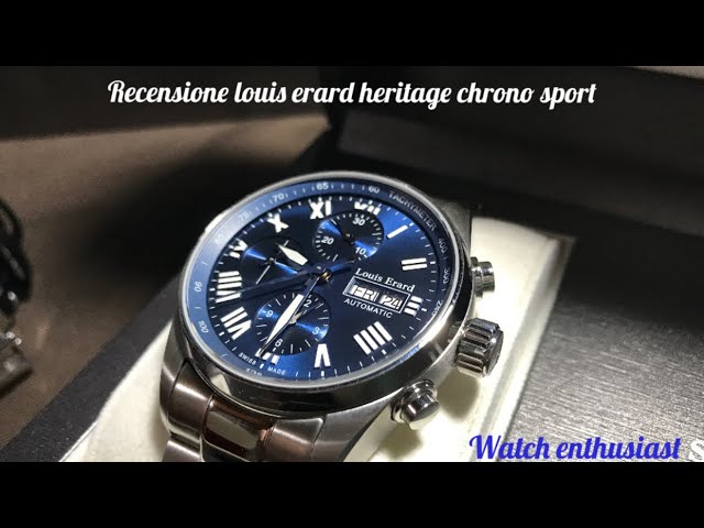 Louis Erard 1931 Chronograph Automatic // 78225PR12.BRC02 // Store Display  - Covetable Timepieces - Touch of Modern