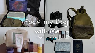 Pack My Bags with Me: Japan Edition