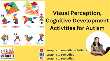 Visual Perception|| Cognitive Development || Brain boosting Activities for Autism