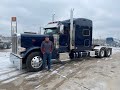 Ron Saylor&#39;s New Custom 389 Peterbilt, Painted Tanks, Underglow Panels, All Gauges