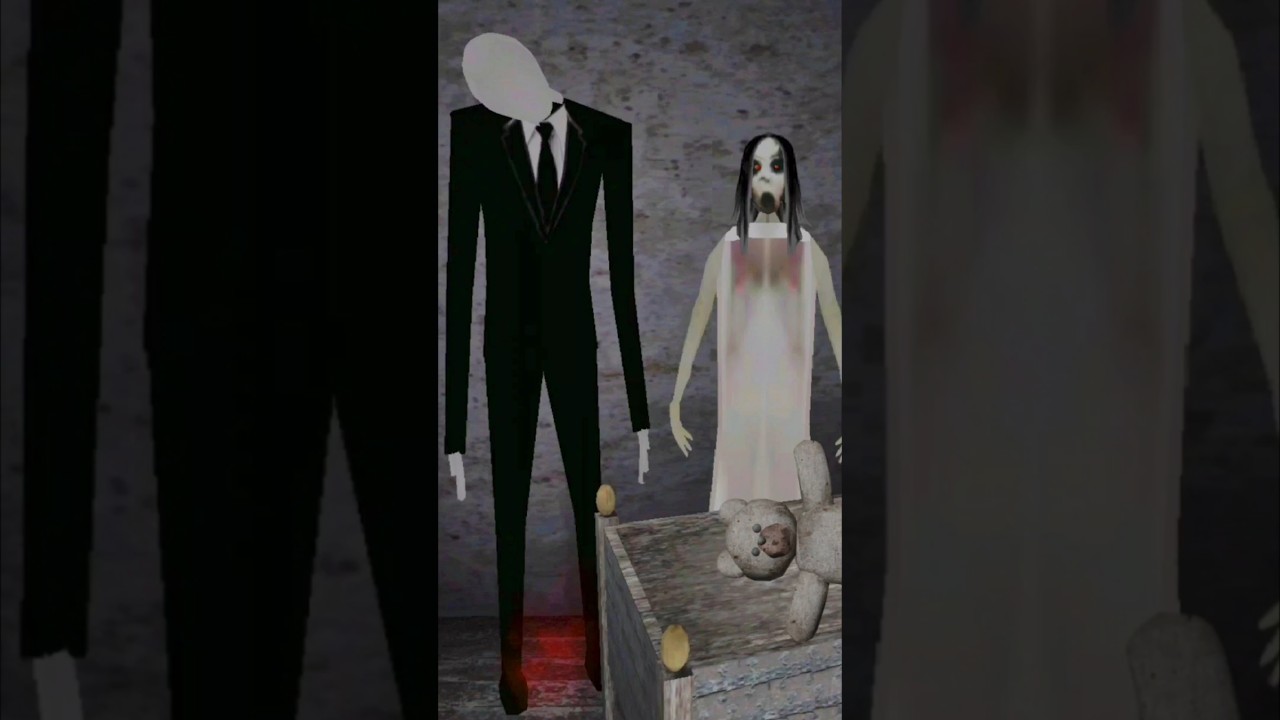 Spawning Slenderman and Slendrina with Teddy in Granny Mobile Update 