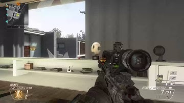 Black Ops 2 l Quick Scope Wall Bang First Blood l Raid