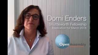 Domi Enders - Shuttleworth Fellowship Application for 2016 screenshot 5