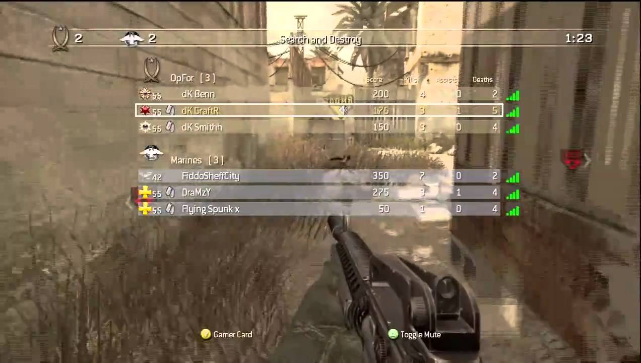 dK Benn Bullying In A Clan Match