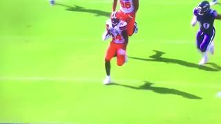 NICK CHUBBS 69 yd TD RUN VS THE RAVENS !!! MUST SEE TED TV !!!!