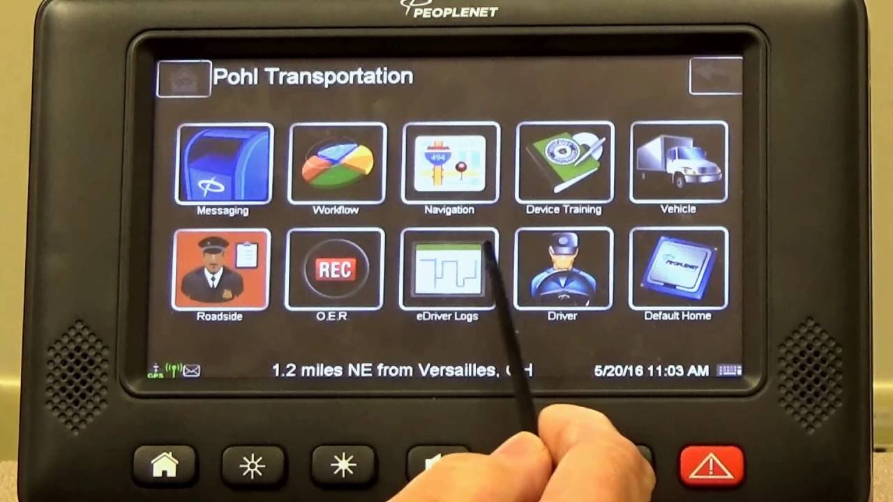 Using the Peoplnet E-Log System | Pohl Transportation - YouTube