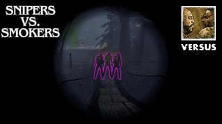 LEFT 4 DEAD 2 - SNIPERS VS. SMOKERS - BLOOD HARVEST - NEW MODE!
