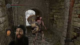 The Blood God Returns To Lordran | Black Knight Sword Melts All Bosses
