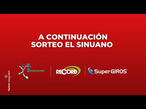 Sorteo El Sinuano Día 31 Agosto - 2025