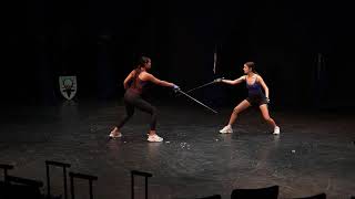 Rapier and Dagger Stage Combat scene from "The Last of Us" - Jaz Gomez