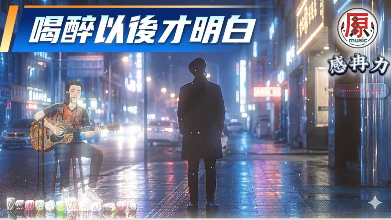 👉 喝醉以後才明白｜別等到醉了才懂的那份心痛｜感冉力