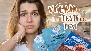 VEGAN Tast Test - Salmon, meat balls and more