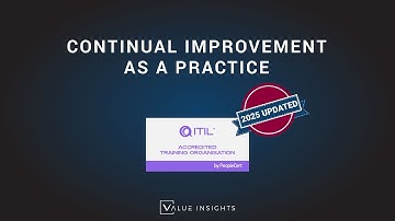 ITIL® 4 Foundation Exam Preparation Training | Continual Improvement as a Practice (eLearning)