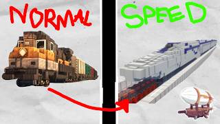 How To Make A Bullet Train In Create Aeronautics