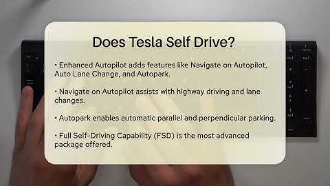 Does Tesla Self Drive? - Talking Tech Trends