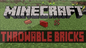 Minecraft Mods! 1.2.5 - Throwing Bricks and Killing Endermen!