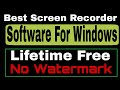 How To Record Computer and Laptop Screen ll Best Software_Lifetime Free ll