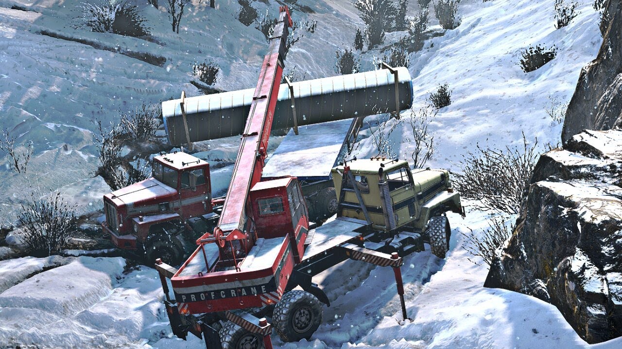 Snowrunner Large Pipe Recovery Part 1 YouTube Snowrunner Large Pipe Recovery Part 1 YouTube