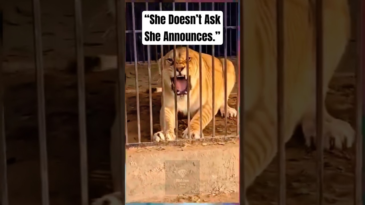 Power Isn’t Loud—Until It Has to Be. 🦁